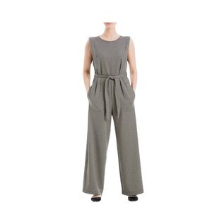 MAX STUDIO Sleeveless Tie Front Jumpsuit